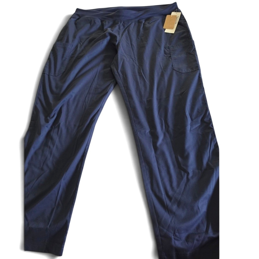 Uniform Advantage Butter Soft Stretch Scrub Pants Women's XL Navy NWT
